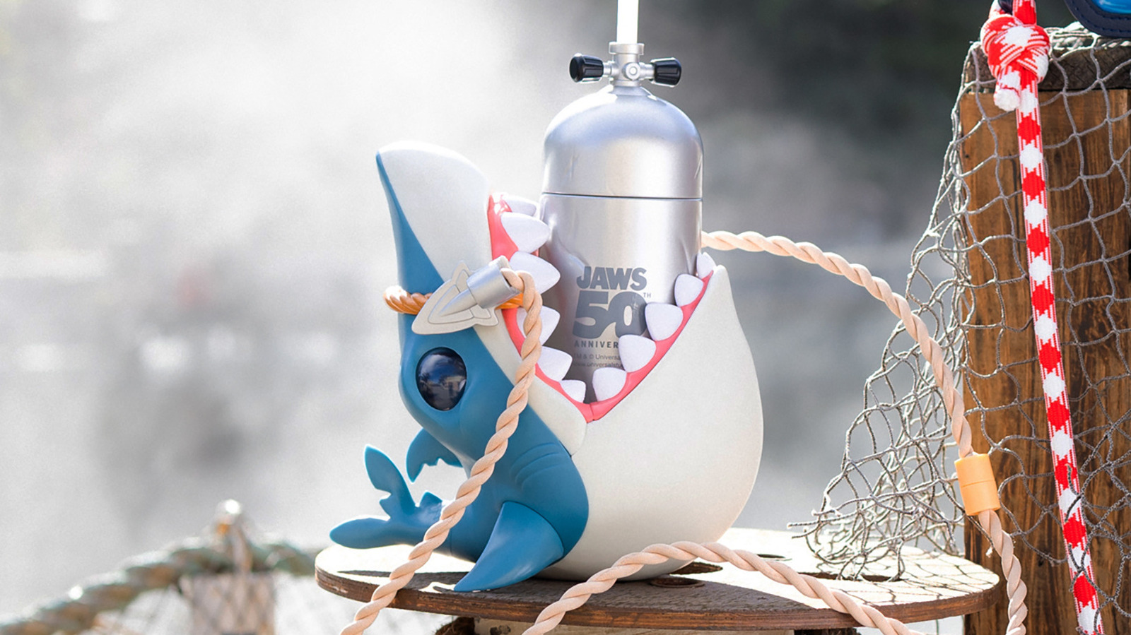 Universal’s Quirky Jaws 50th Anniversary Beverage Holder Makes Waves